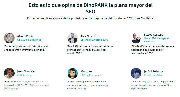 opiniones de expertos